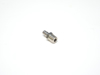 Picture of 1/8" NPT Male x 1/4" Single Barb, Straight Compact Hose Fitting - Nickel Plated Brass