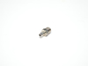 Picture of 1/8" NPT Male x 3/16" Single Barb, Straight Compact Hose Fitting - Nickel Plated Brass