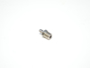 Picture of 1/8" NPT Male x 3/16" Single Barb, Straight Compact Hose Fitting - Nickel Plated Brass